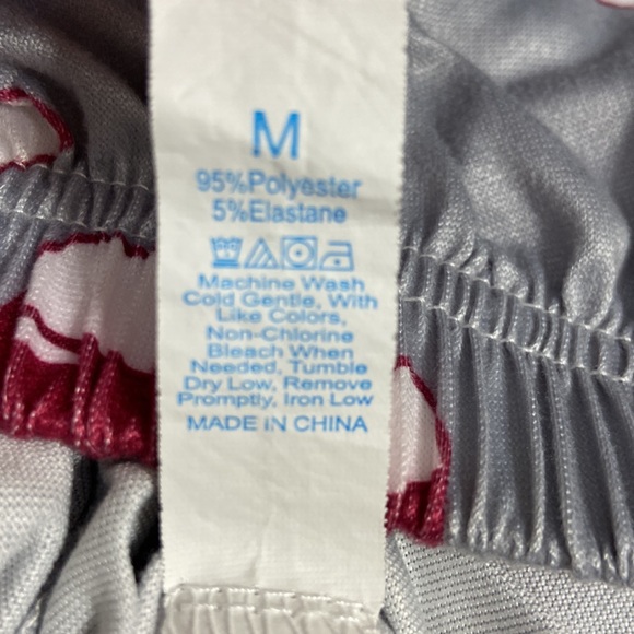 Women’s SHEIN “Wine O’ Clock” gray and white pajama set. Size medium. - Picture 5 of 9